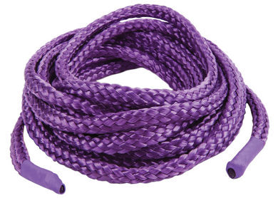 Japanese Silk Love Rope 10 Feet Purple