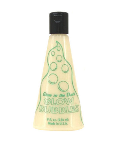 Glow bubbles - 8 oz green