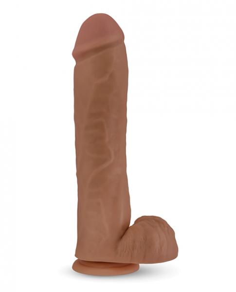 Silicone Willy's 11.5 inches Dildo Suction Cup Mocha