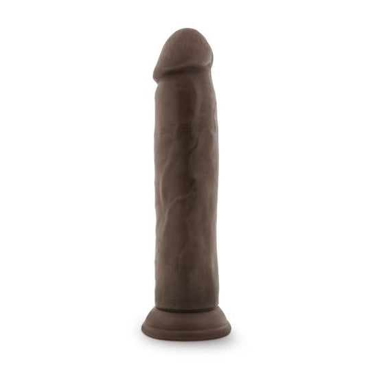 Dr Skin 9.5 inches Cock Chocolate Brown Dildo