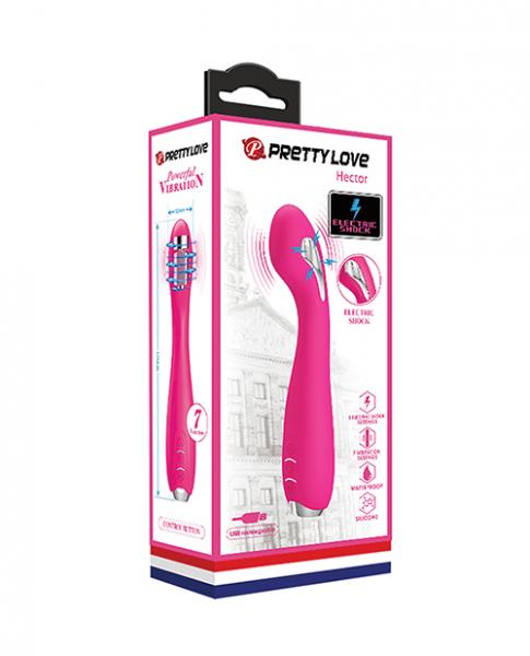 Pretty Love Hector Electro Shock Vibrator - Pink