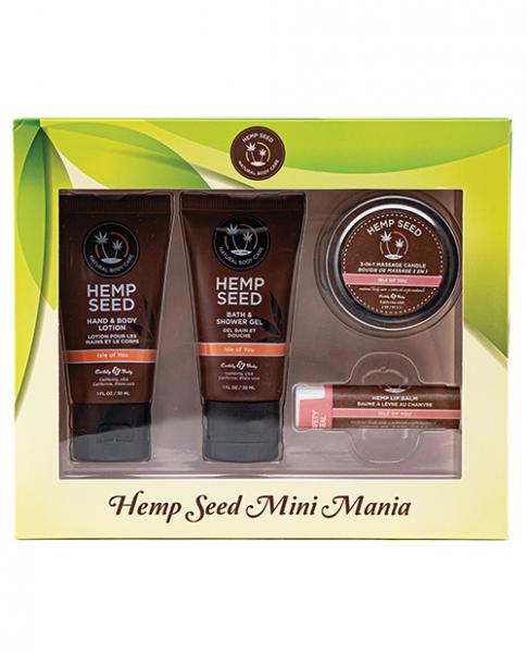 Earthly Body Hemp Seed Mini Mania Kit Isle Of You