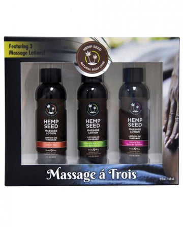 Earthly Body Massage A Trois: Isle, Skinny & Naked 2oz