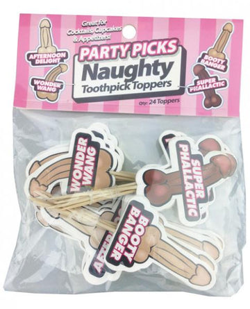 Naughty Party Picks 24 Toppers