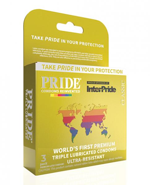 Pride Classic Latex Condoms Pack Of 3