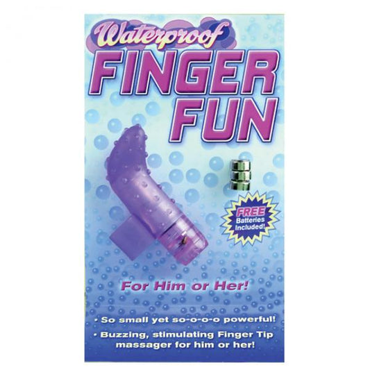 Waterproof Finger Fun Purple