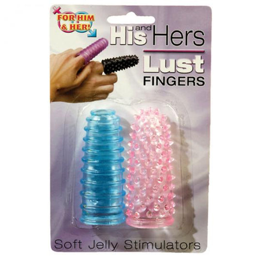 His N Hers Lust Fingers Sleeves Pink, Blue