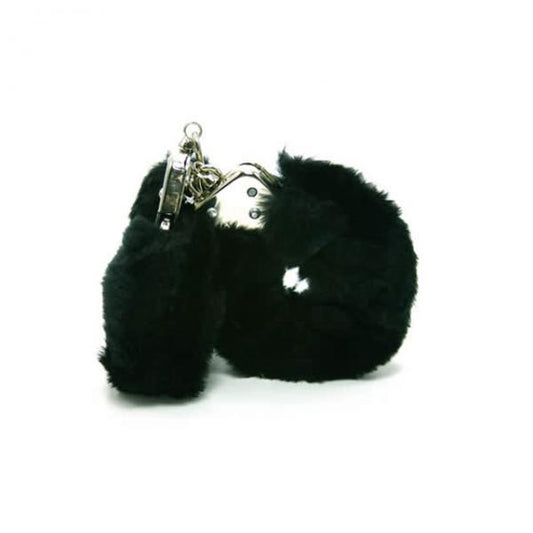 Plush Love Cuffs (black)