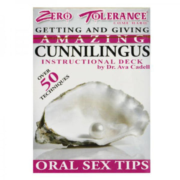 Zero Tolerance Getting &amp; Giving Cunnilingus Cards