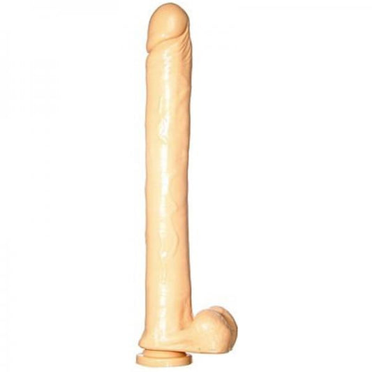 Si 16 inches Exxtreme Dong with Suction Cup Beige