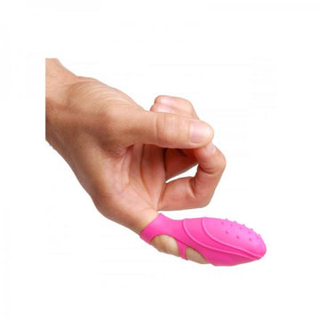 Bang Her Silicone G-Spot Finger Vibe Pink