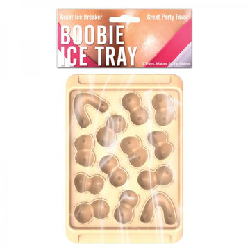 Boobie Ice Cube Tray Assorted Shapes 2 Pack