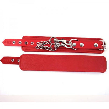 Rouge Wrist Cuffs Red