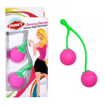 Frisky Charming Cherries Silicone Kegel Exercisers