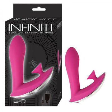 Infinitt Suction Massager Three Pink