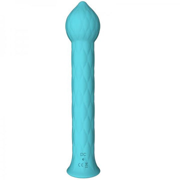 Femmefunn Diamond Wand Vibrator Turquoise Blue