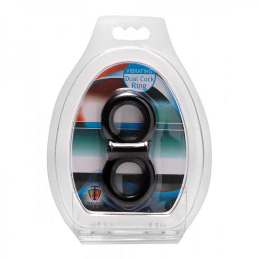 Trinity For Men Vibrating Dual Cock Ring