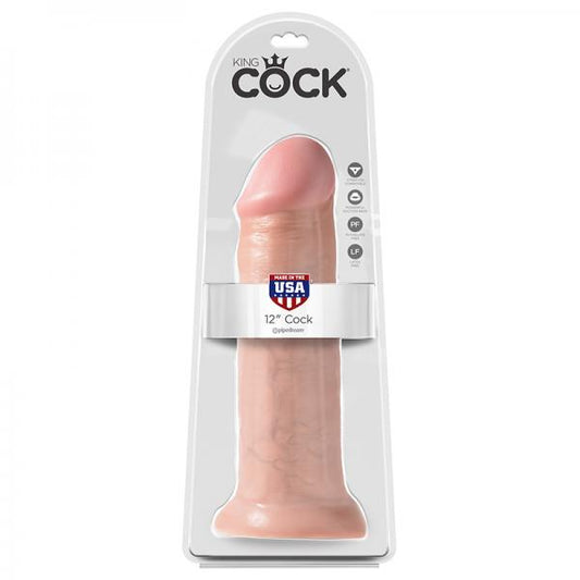 King Cock 12in Cock Flesh