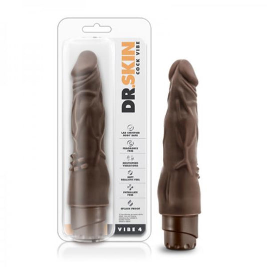 Dr. Skin - Cock Vibe - Vibe 4 - Chocolate