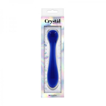 Crystal Pleasure Wand Blue