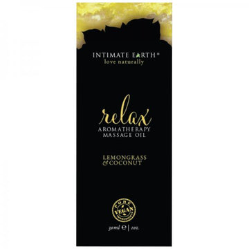 Intimate Earth Relax Massage Oil Foil 30ml/1oz