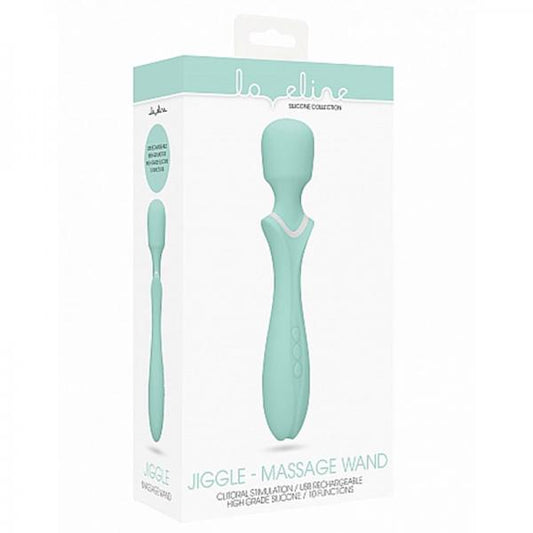 Loveline - Massage Wand - Jiggle - Green