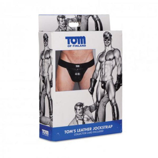 Tom Of Finland Leather Jockstrap- S/m