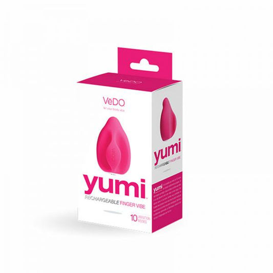 Vedo Yumi Rechargeable Finger Vibe - Foxy Pink