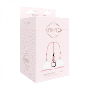 Pumped - Breast Pump Set Large - Rose