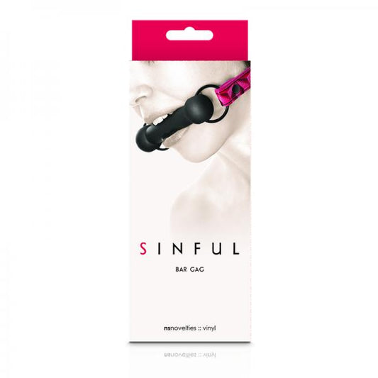 Sinful Bar Gag Pink