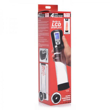 4 Level Power Suction Penis Pump With Lcd Display