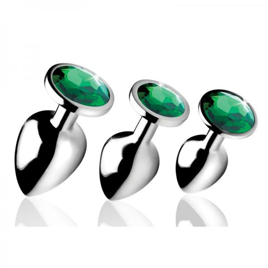 Emerald Gem Anal Plug Set