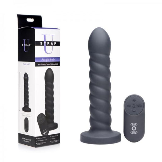 Su Supple Swirl 21x Remote Control Silicone Dildo