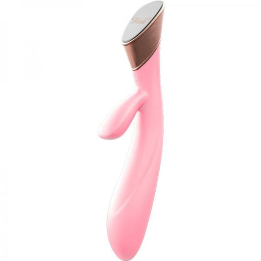 Blossom Touch Panel Rabbit Vibrator In Pink