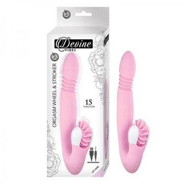 Devine Vibes Orgasm Wheel &amp; Stroker-pink