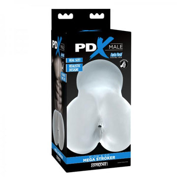 Pdx Male Blow &amp; Go Mega Stroker (clear)