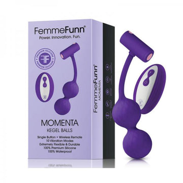 Femmefunn Momenta Kegel Balls Purple