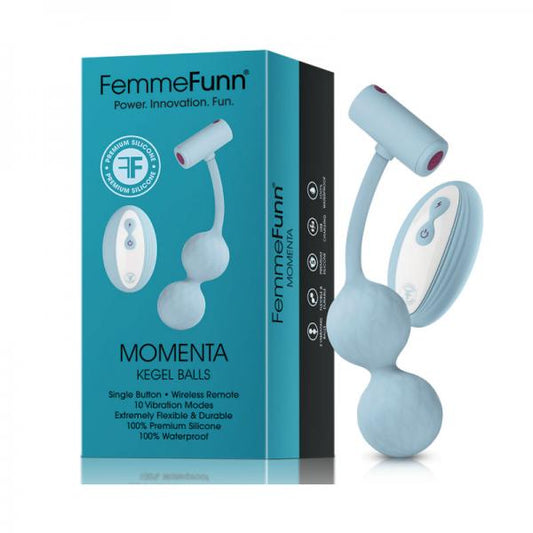 Femmefunn Momenta Kegel Balls Light Blue