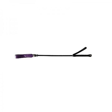 Short Riding Crop Slim Tip (20&quot;) - Purple