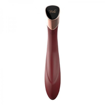 Manto Touch Panel G-spot Vibrator Wine Red