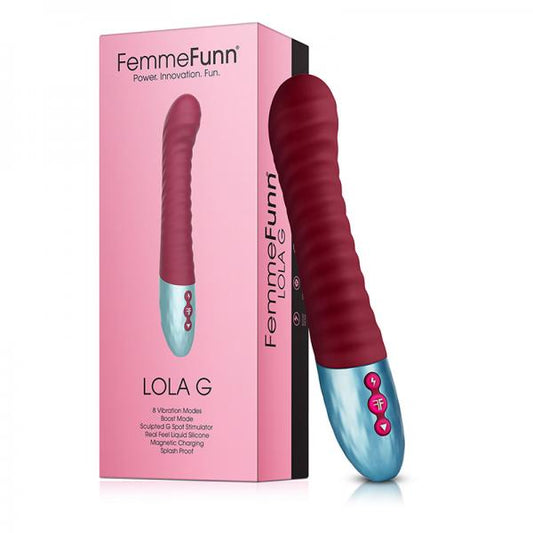 Femmefunn Lola G G-spot Vibrator Maroon