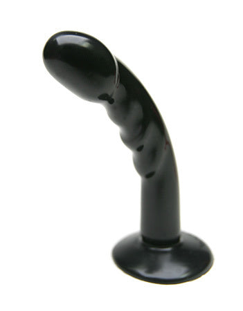 Compact Dildo Silicone 5.25 Inches - Black