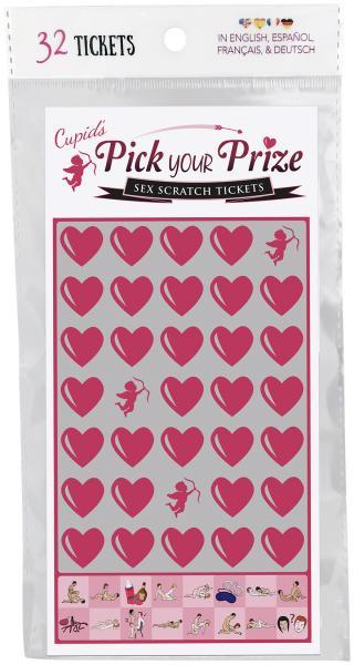 Cupid's Pick Your Prize Scratch Ticket