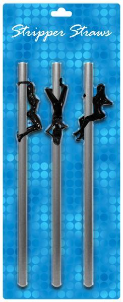 Stripper Straws Female 3 Pack