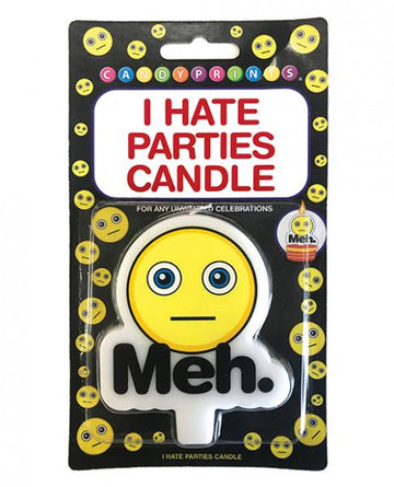 I Hate Parties Candle Meh