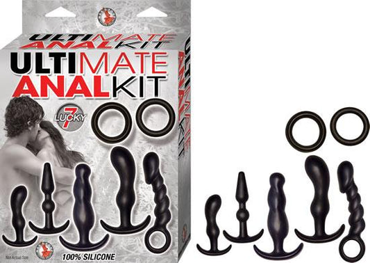 Ultimate Anal Kit Black 7 Unique Items