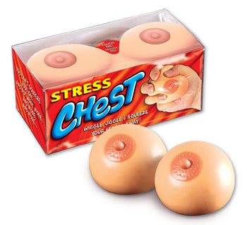 Stress Chest Squeeze Balls Beige