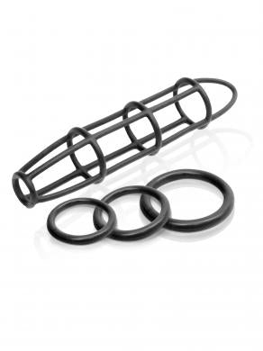 Cockage and Ring Set - Black