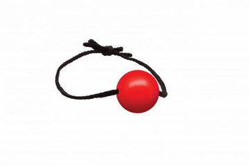 Ouch Candy Gag Ball Strawberry Flavor Red