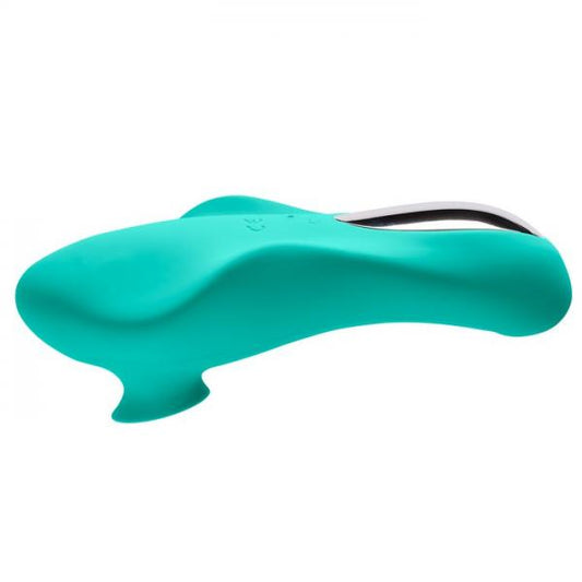 Pro Sensual III Hand Held Stimulator Teal Green Vibrator